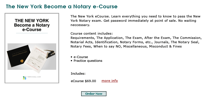 New York e-Course